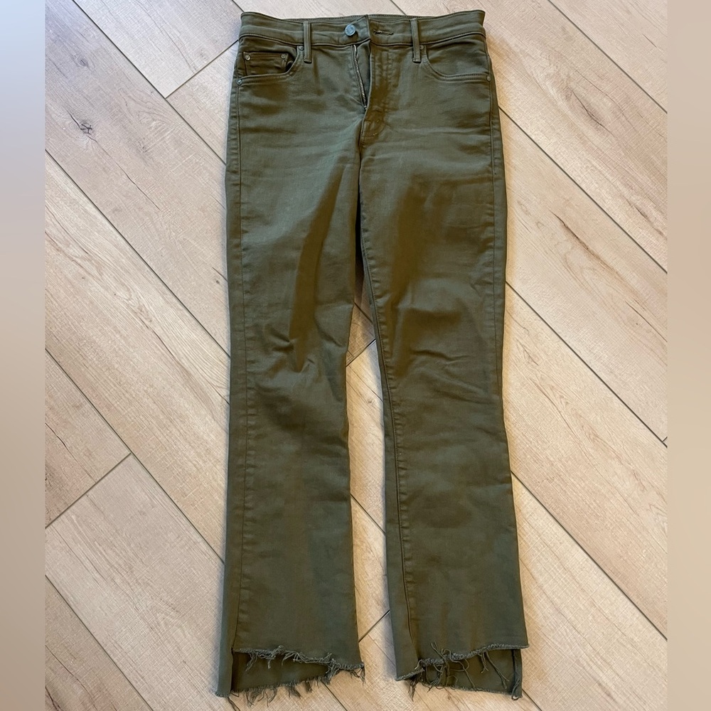 Mother denim step crop Jean size 26
